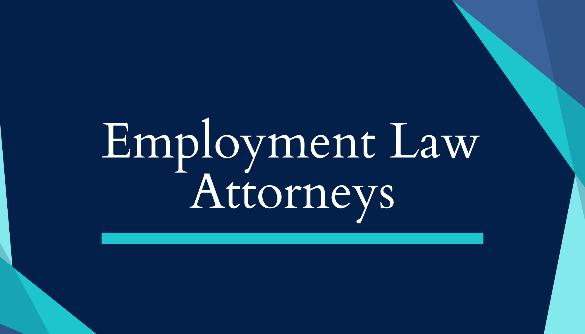 Employment Law Attorneys